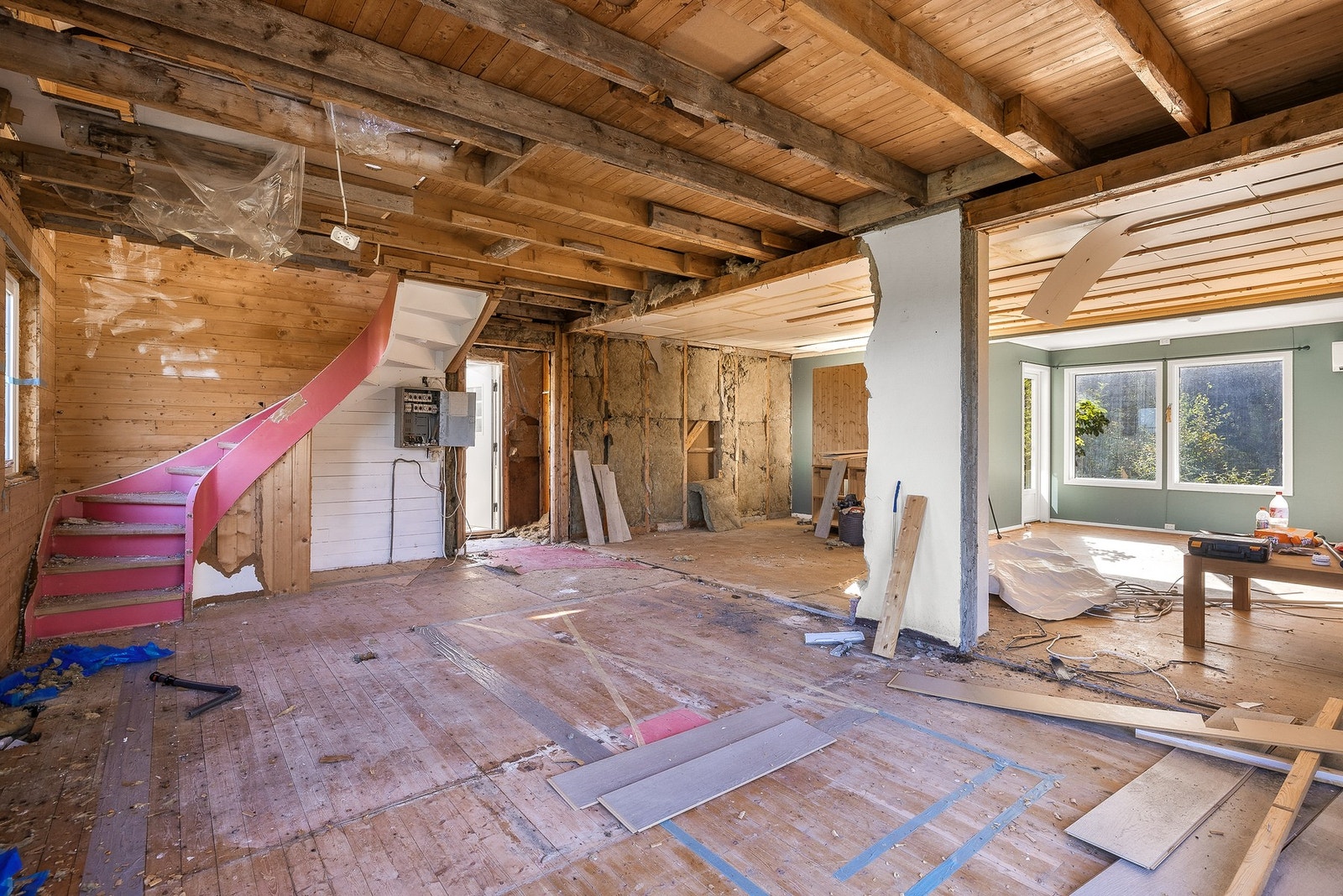 Boligen har behov for en større renovering. Galleribilde