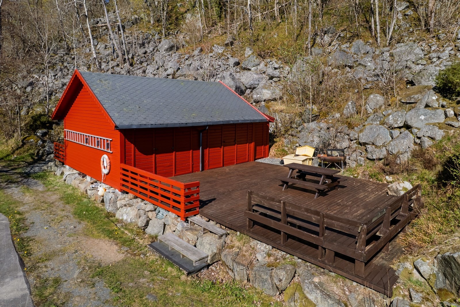 Området byr på fine turmuligheter, både til fots og til vanns. Galleribilde