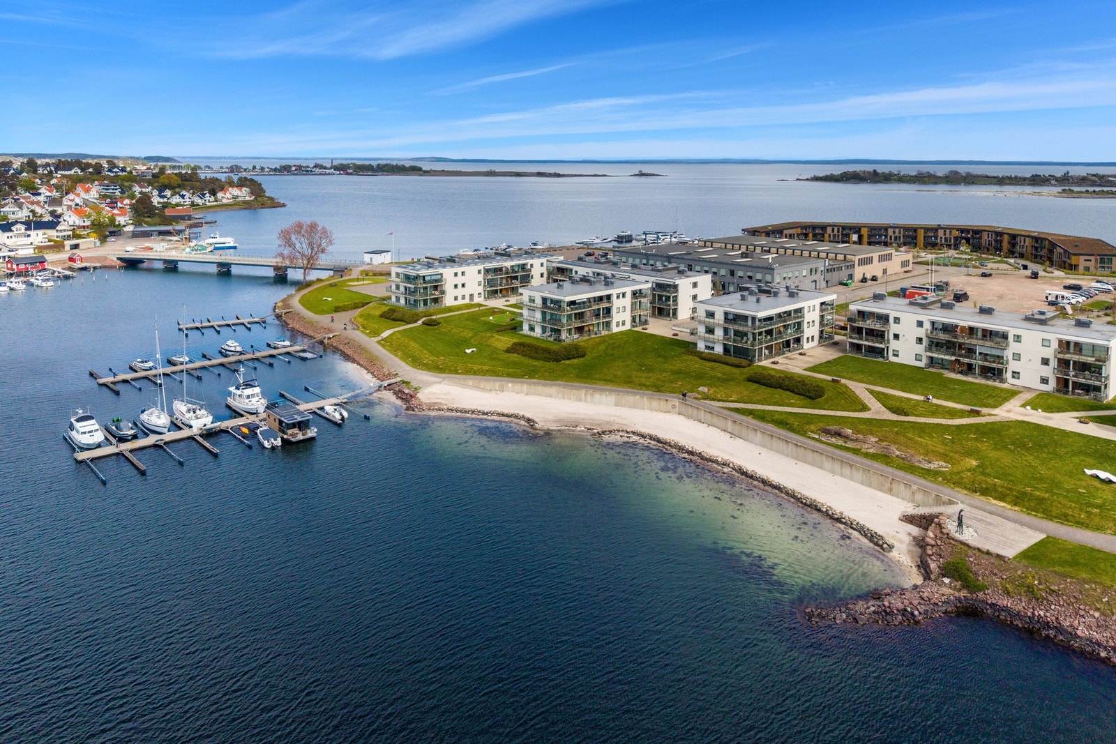 Nydelig Jarlsø stranden Galleribilde