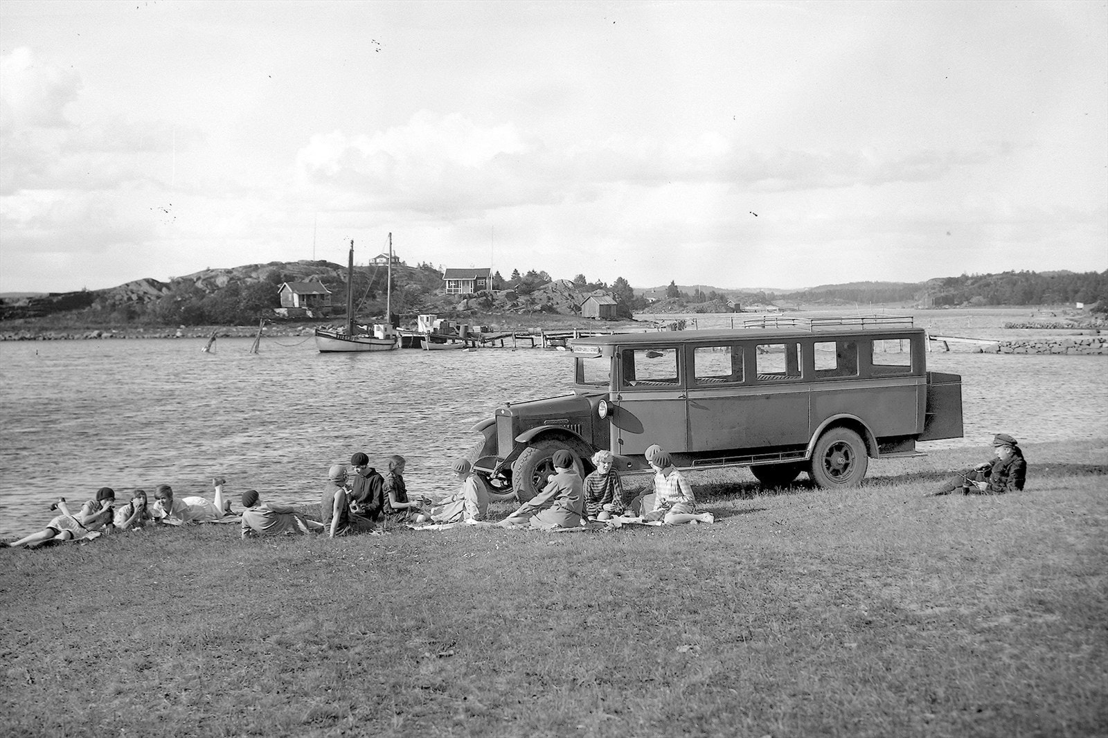 Stråholmen sent 1920-tallet. Kilde: Hvalfangstmuseet Galleribilde