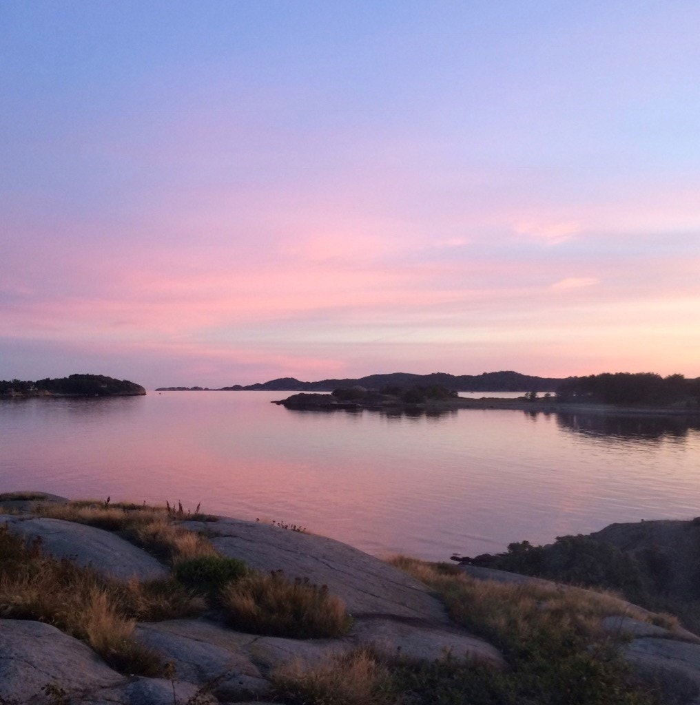 Solnedgang Galleribilde