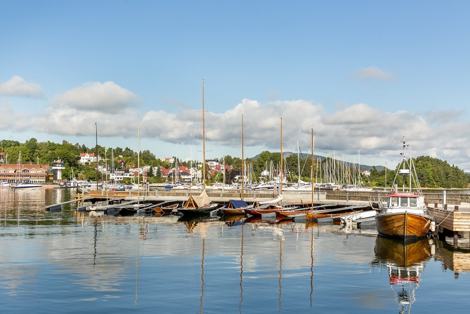 Vollen Marina - Her er det mulighet for leie av båtplass. Galleribilde