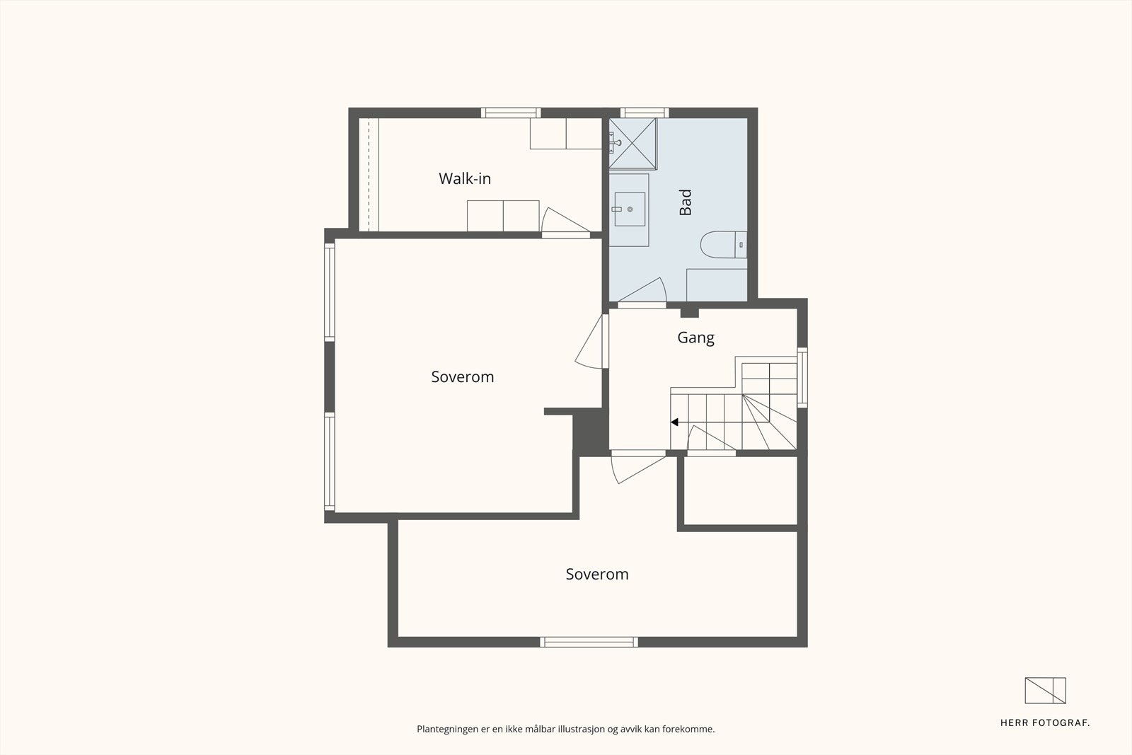 - Plantegning loft-etg. - Galleribilde