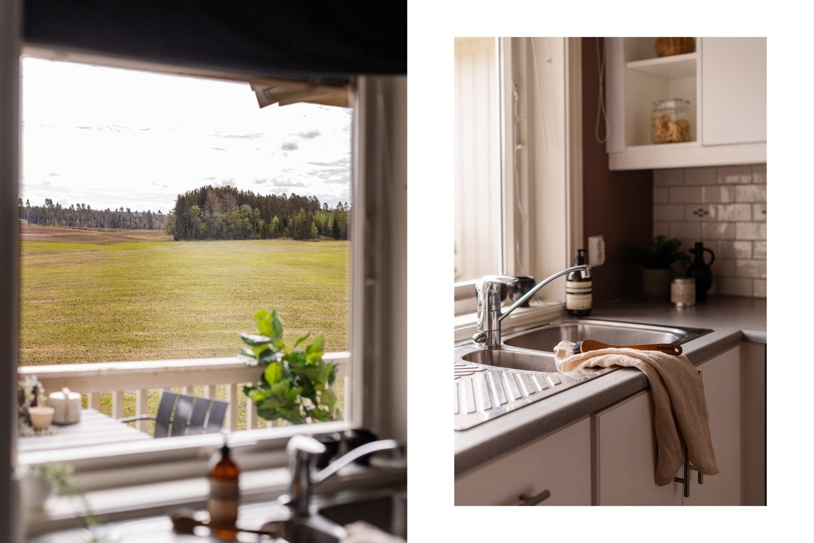 Her kan du stå og kokkelere med fantastisk utsikt, samtidig som du serverer gjestene ute noe godt i glasset. Galleribilde