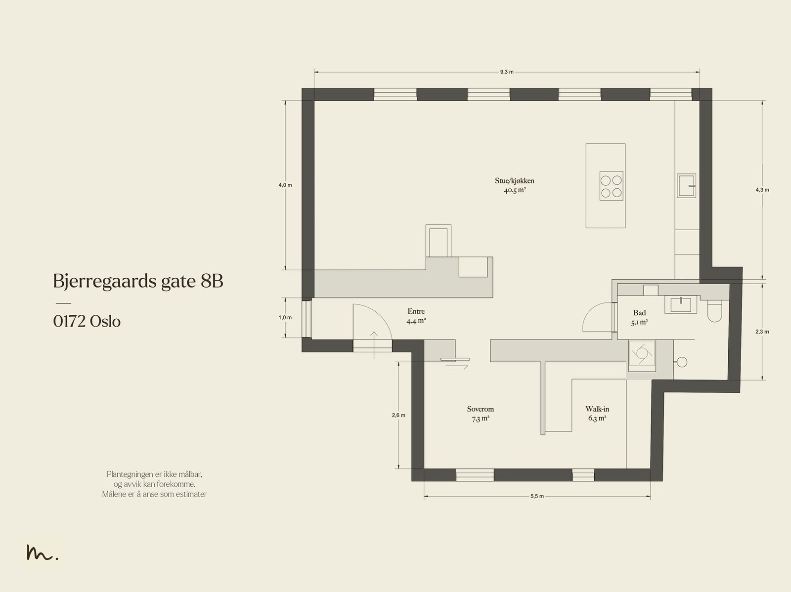 Plantegning. Galleribilde
