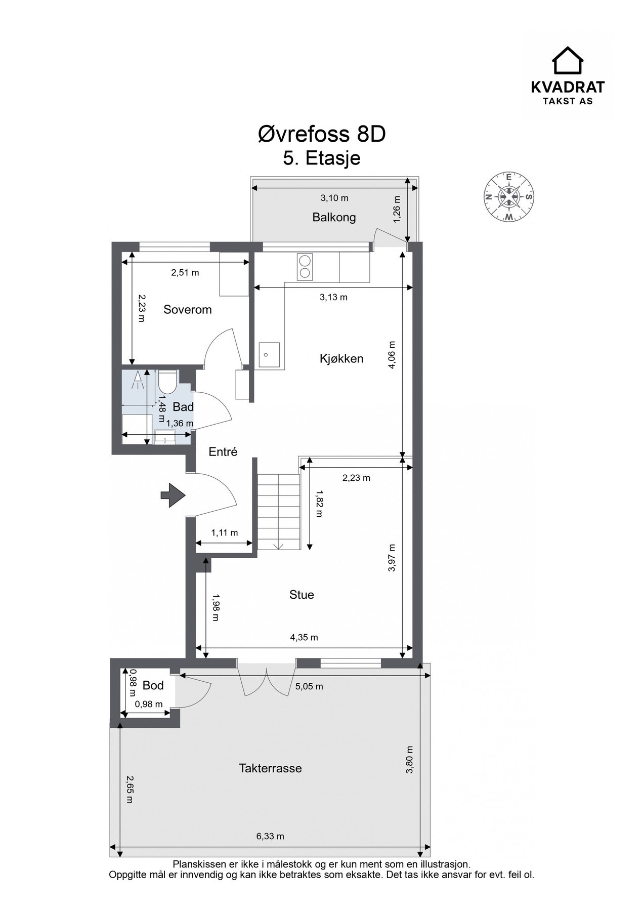 Plantegning | 5. etasje Galleribilde