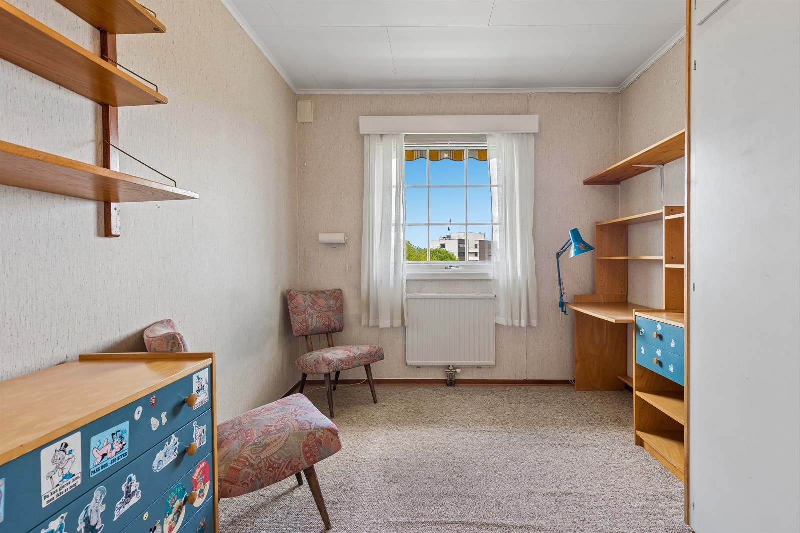 Soverommene har varierende størrelse, egnet for barnerom, gjesterom eller kontor. Galleribilde