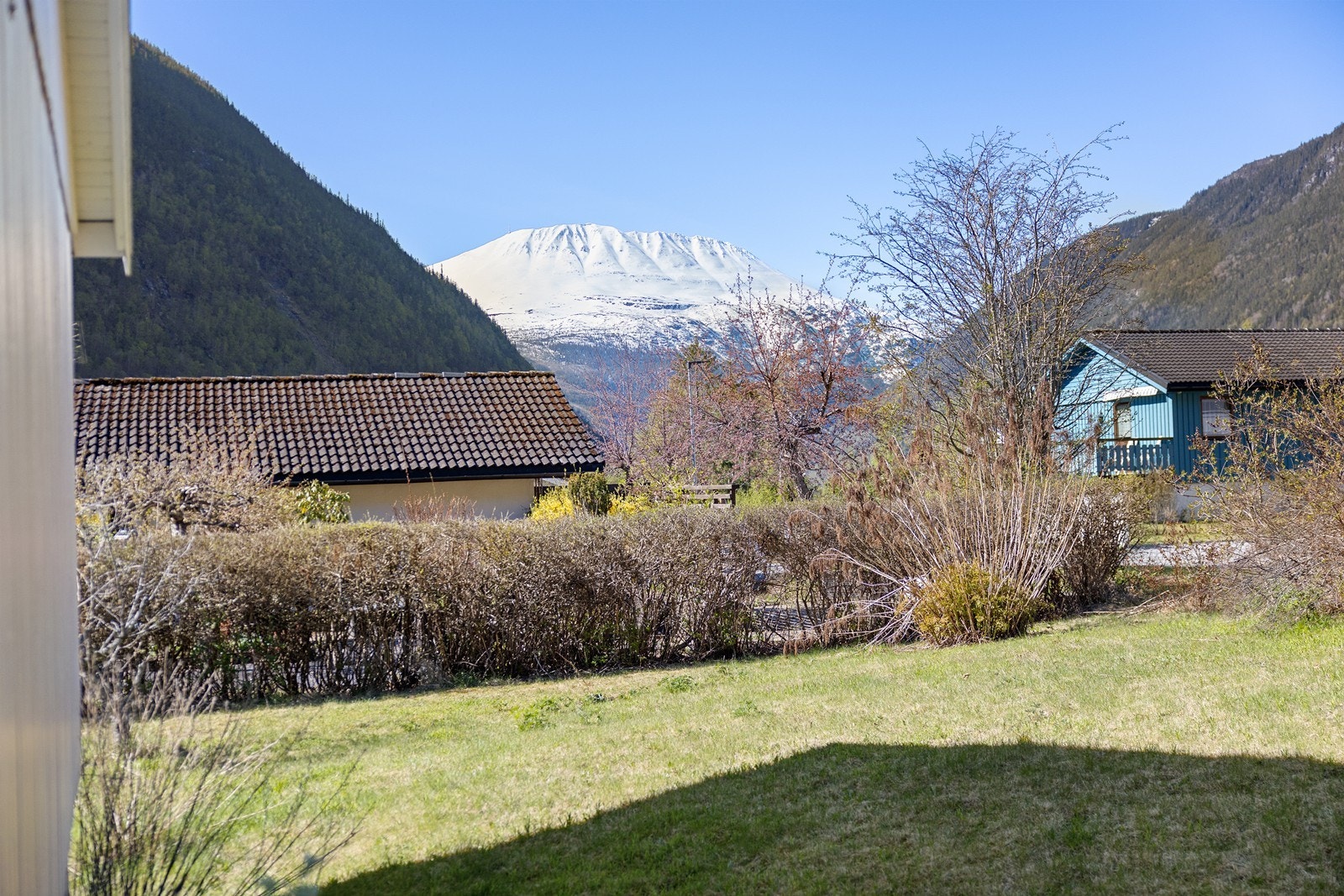 Det er flott utsikt mot Gaustatoppen Galleribilde