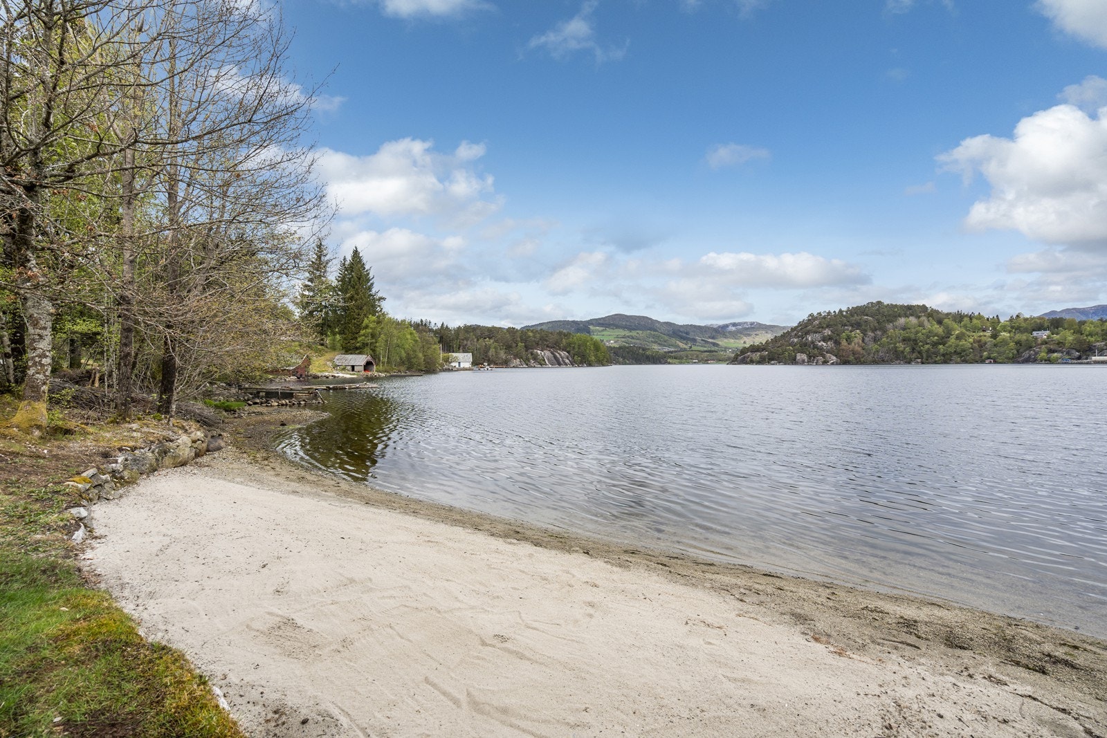 Egen sandstrand Galleribilde