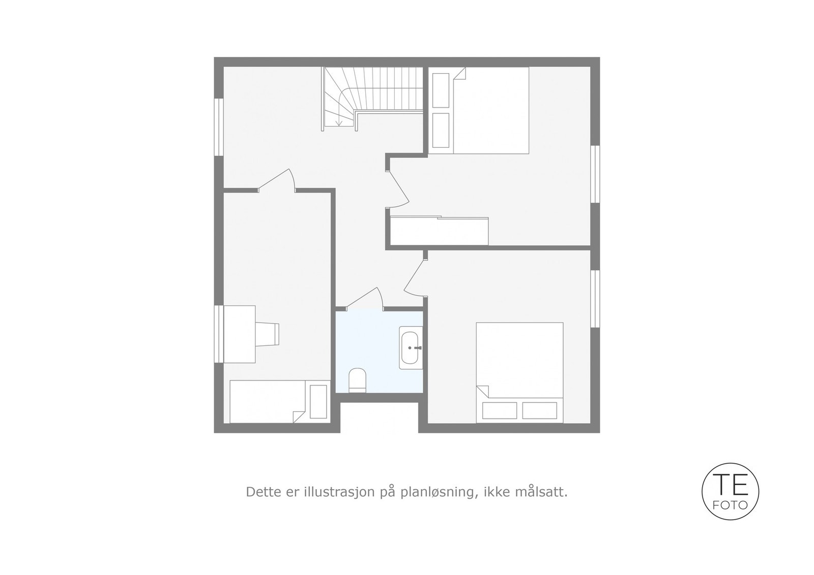 Plantegning 2.Etasje Galleribilde