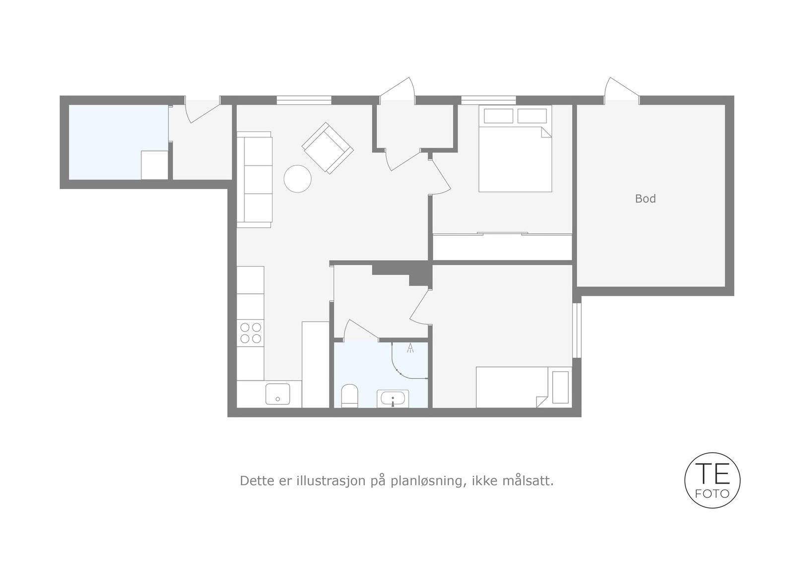 Underetasje Galleribilde