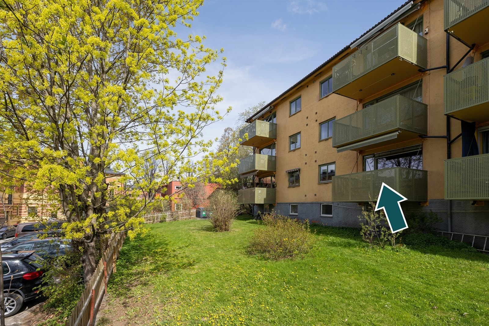 En velholdt 3-roms andelsleilighet med en attraktiv og sentral beliggenhet i hjertet av Lillehammer. Galleribilde
