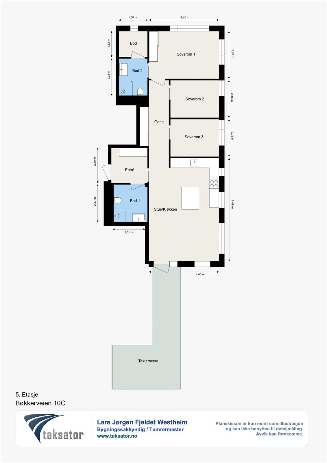 Plantegning. Galleribilde