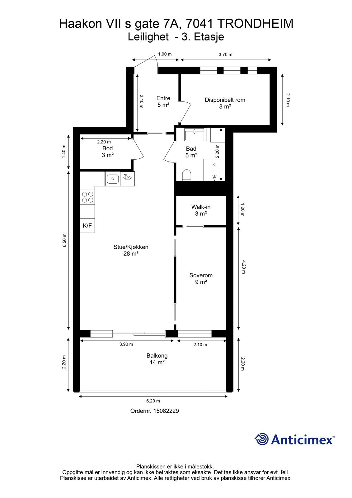 Planskisse. Galleribilde