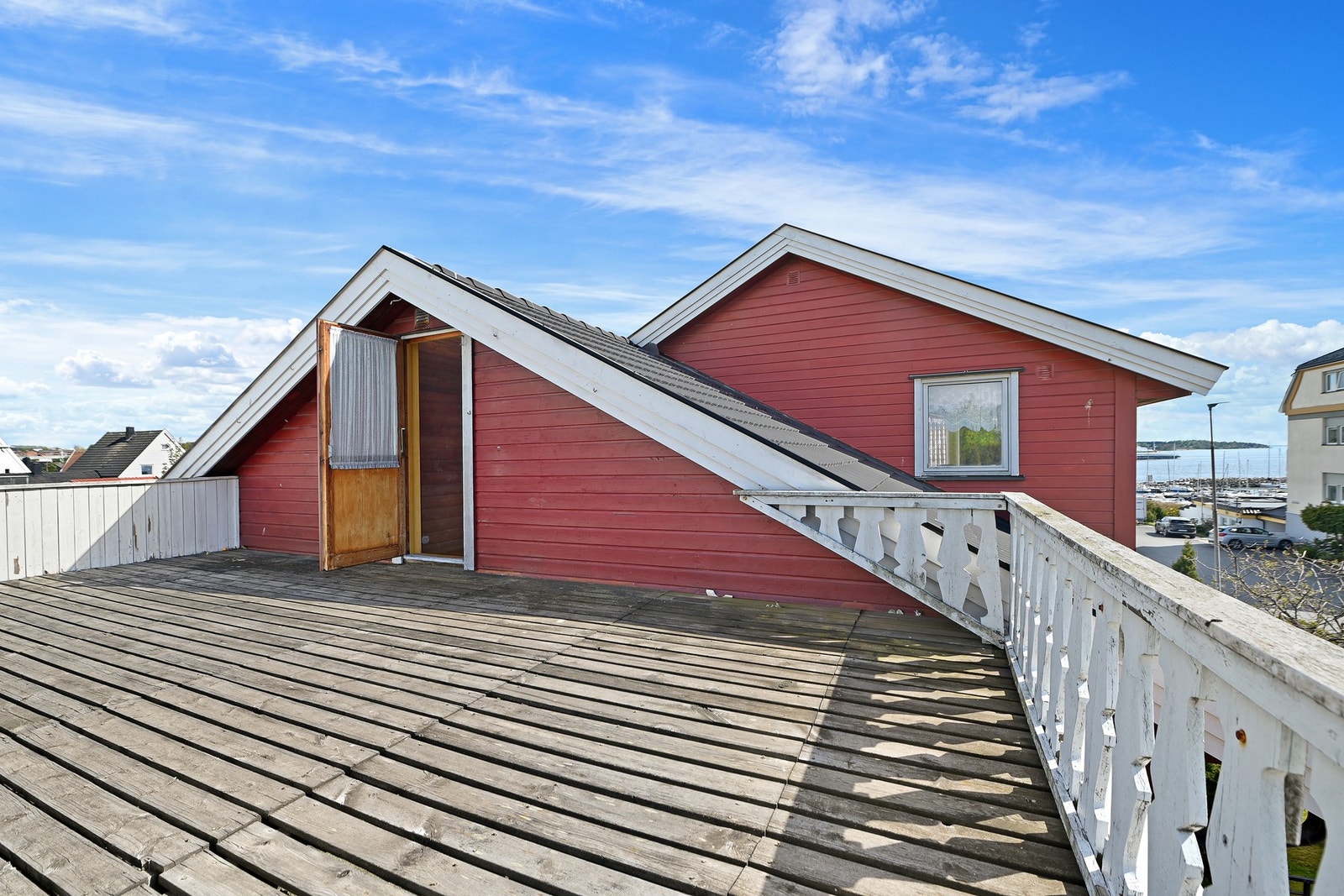 Her får man kveldssolen! Galleribilde