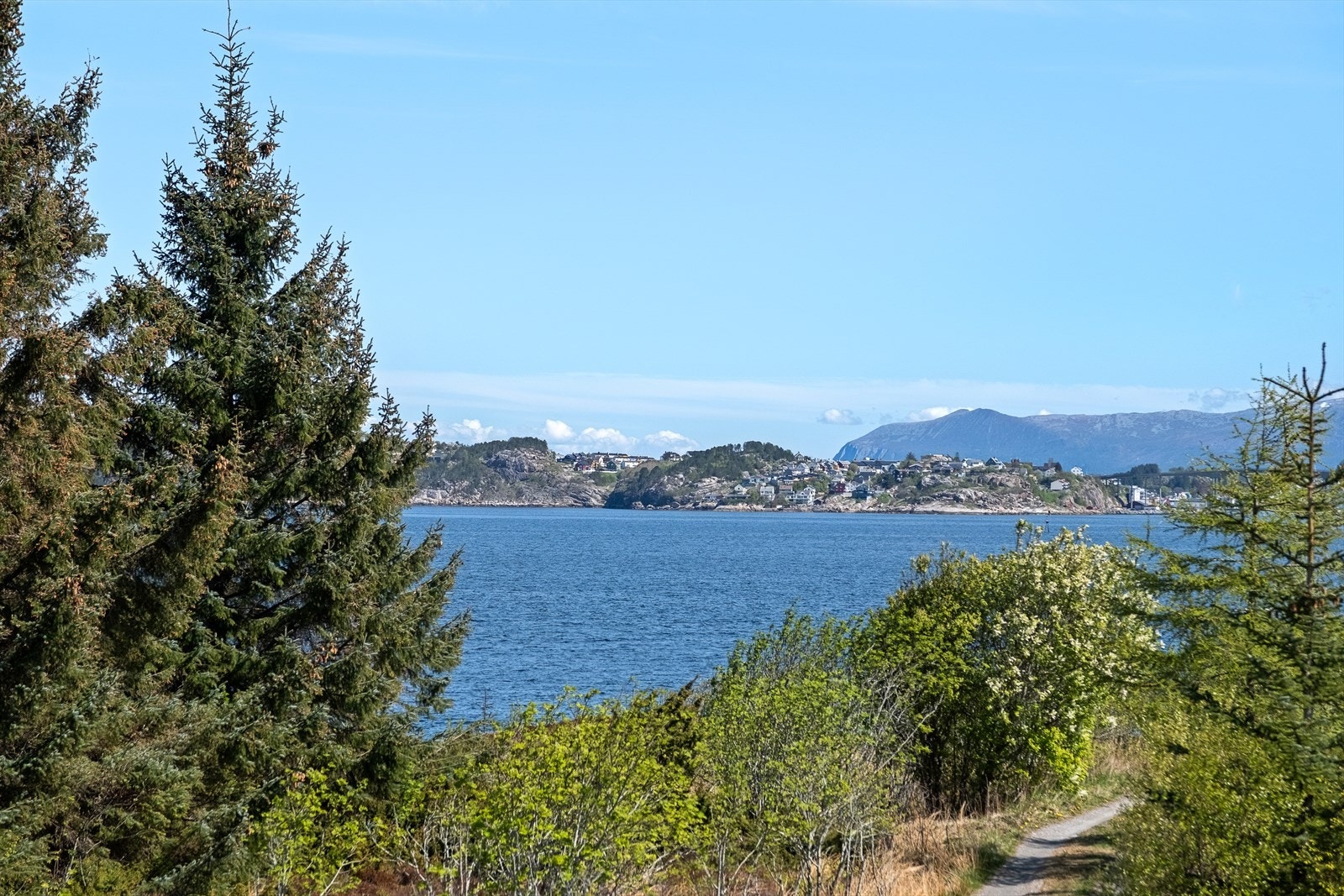 Utsikt mot Kristiansund Galleribilde