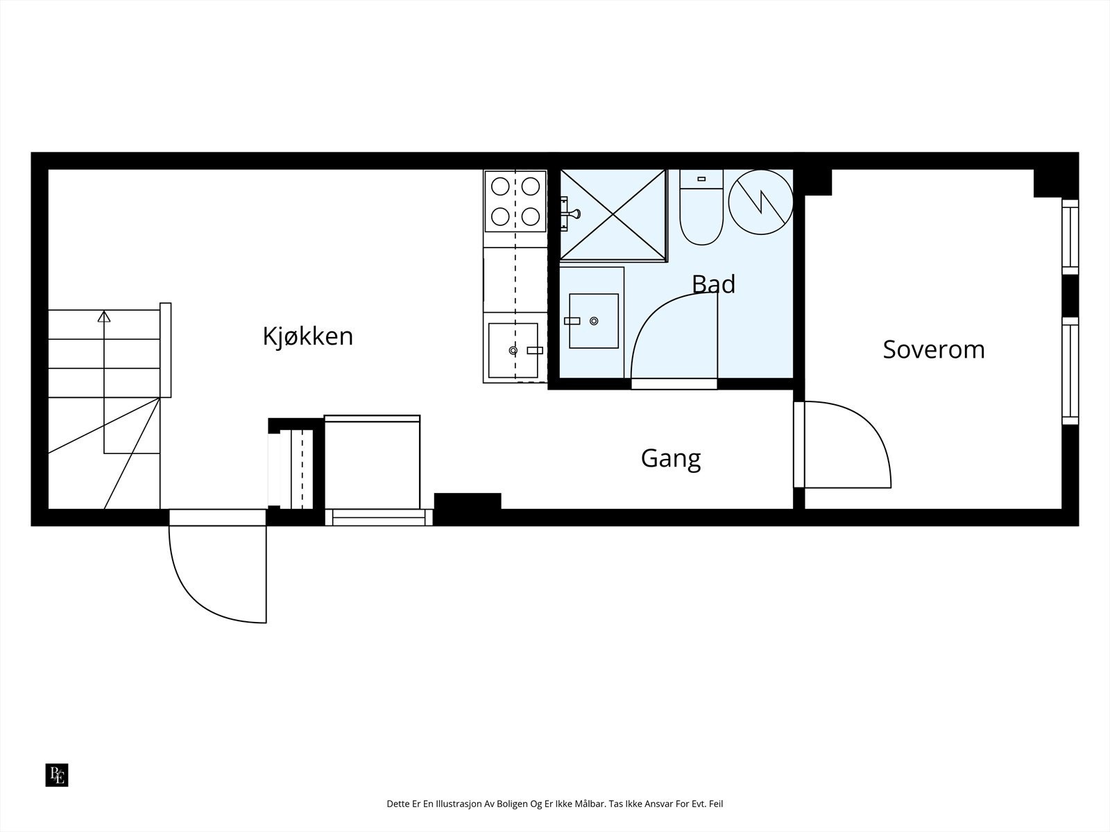 Plantegning 2. etasje Galleribilde