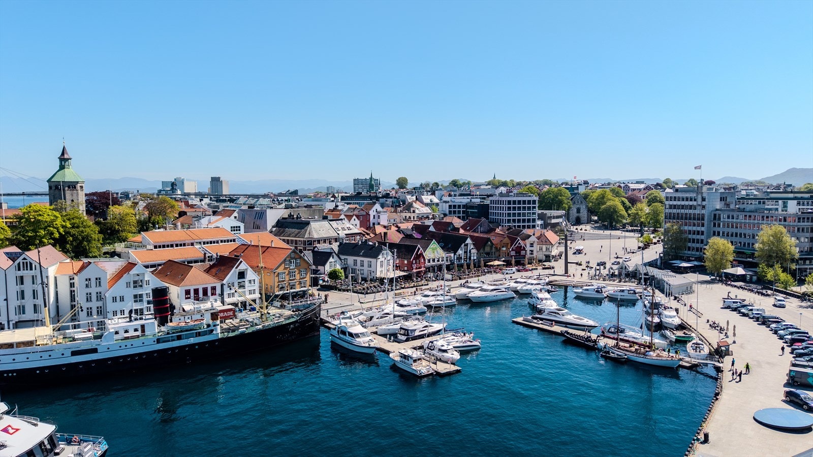 Vågen i Stavanger sentrum kan by på et yrende liv og et rikt utvalg av servicetilbud. Galleribilde