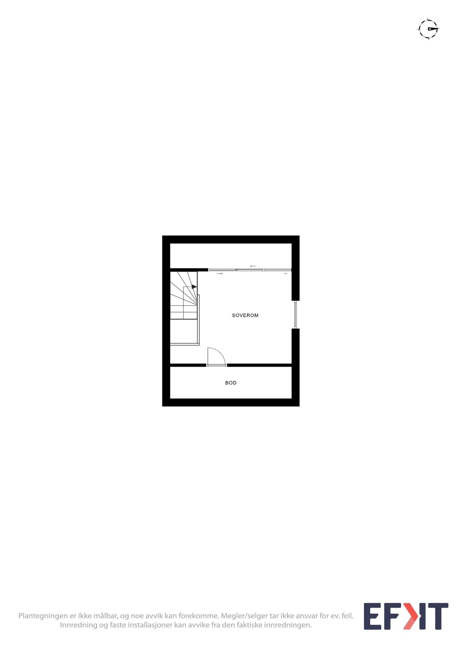 Plantegning 3. etasje Galleribilde