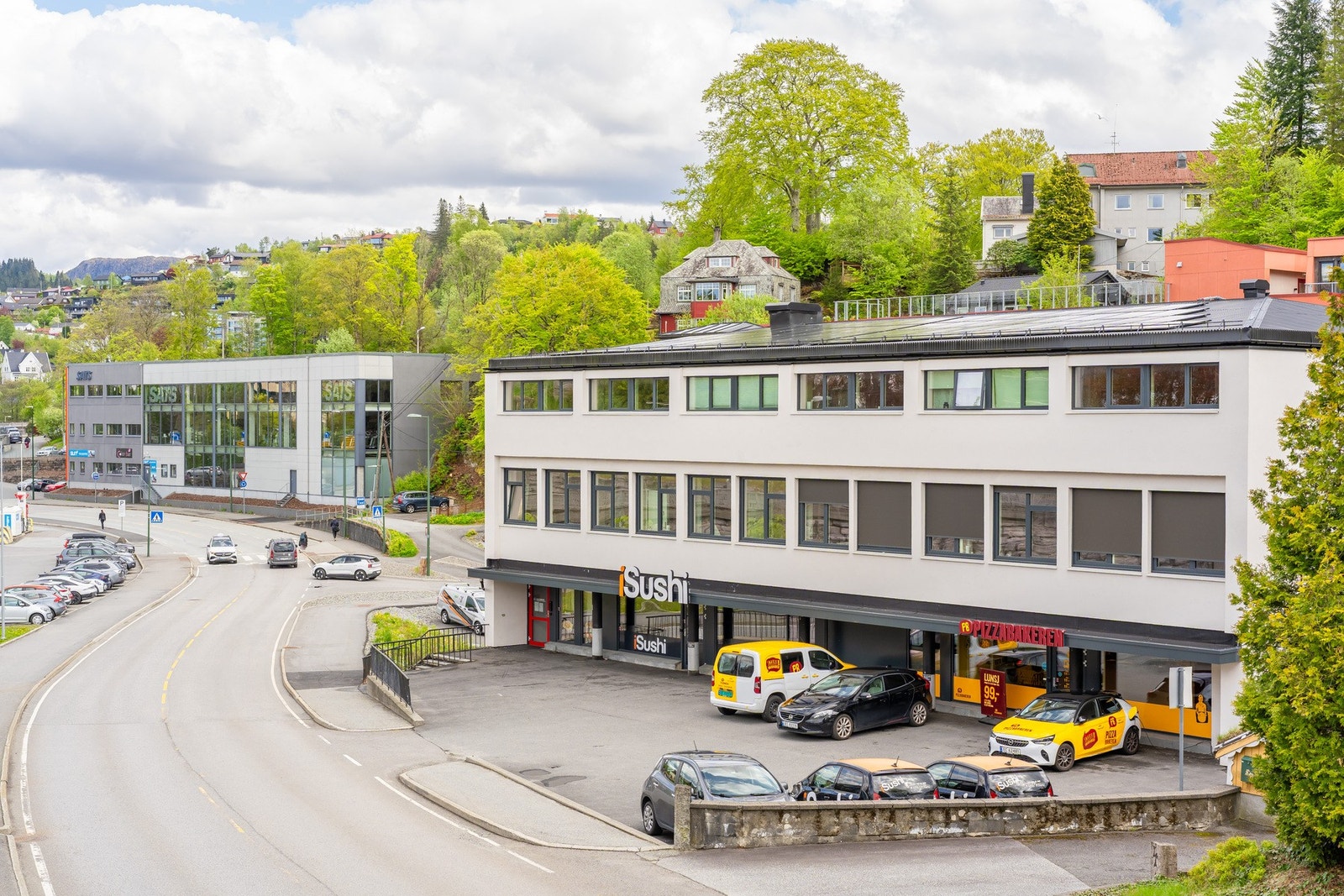 Det samme gjelder iSushi og Pizzabakeren! Galleribilde