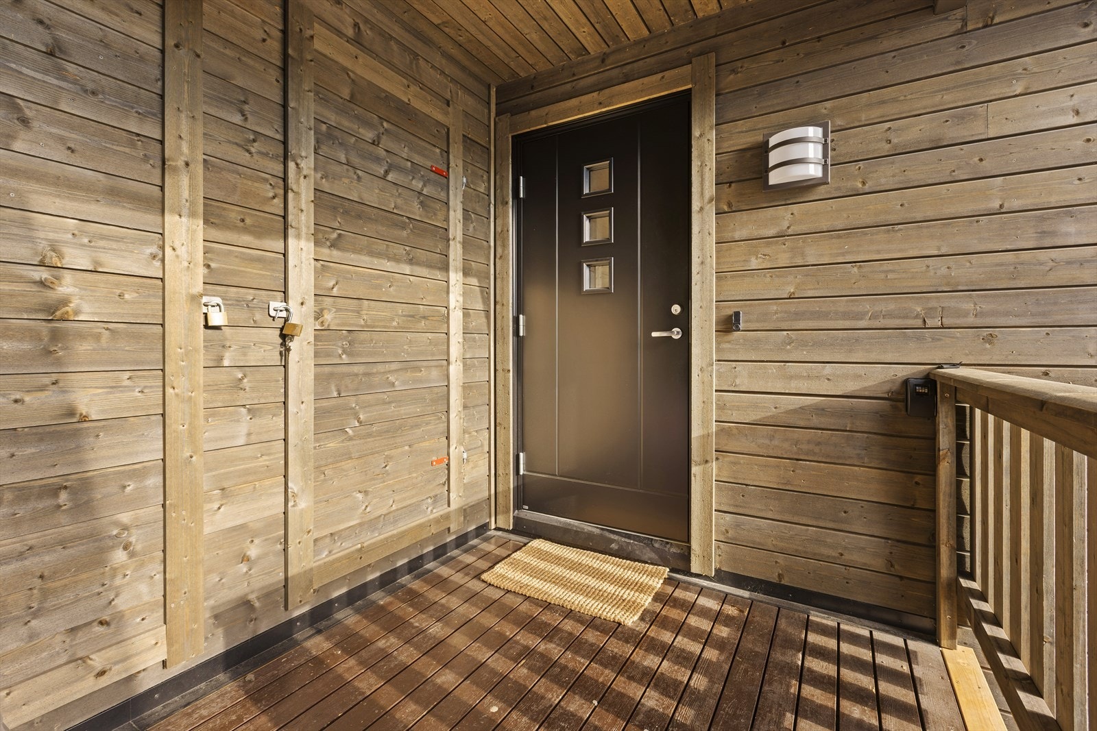 Overbygget inngangsparti Galleribilde