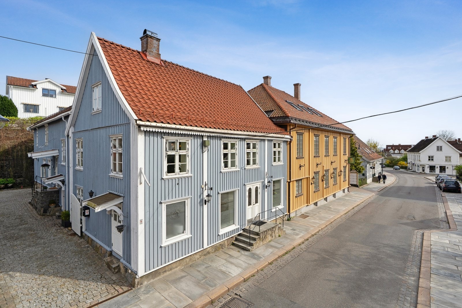 Varmekabel i innkjøringen til gårdsplass/garasje. Galleribilde