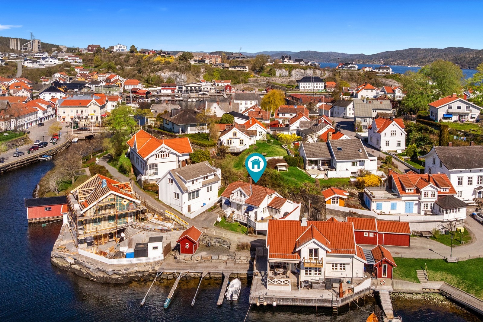 Idylliske øya i Brevik. Galleribilde