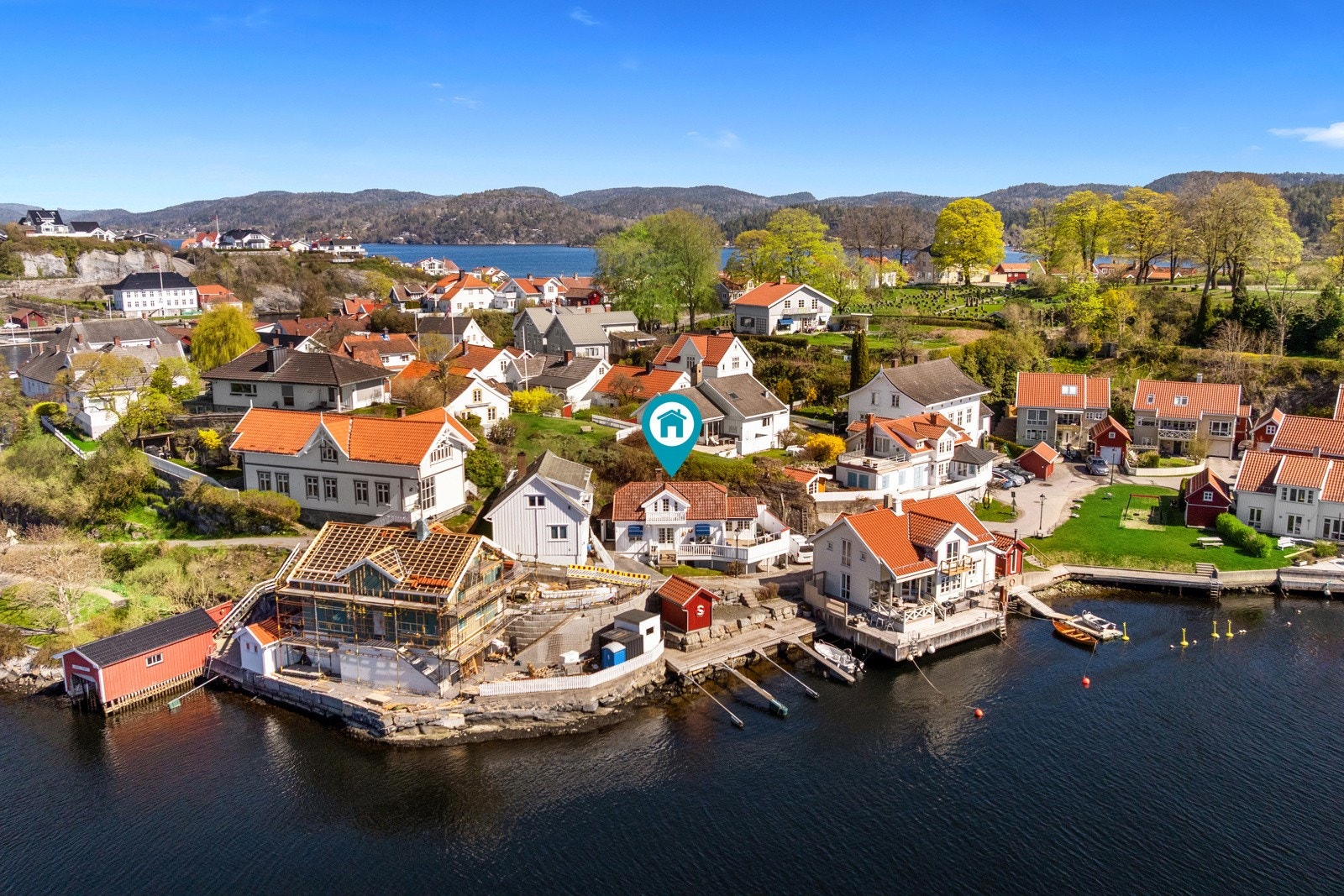 Øya (Sylterøya) i Brevik. Galleribilde