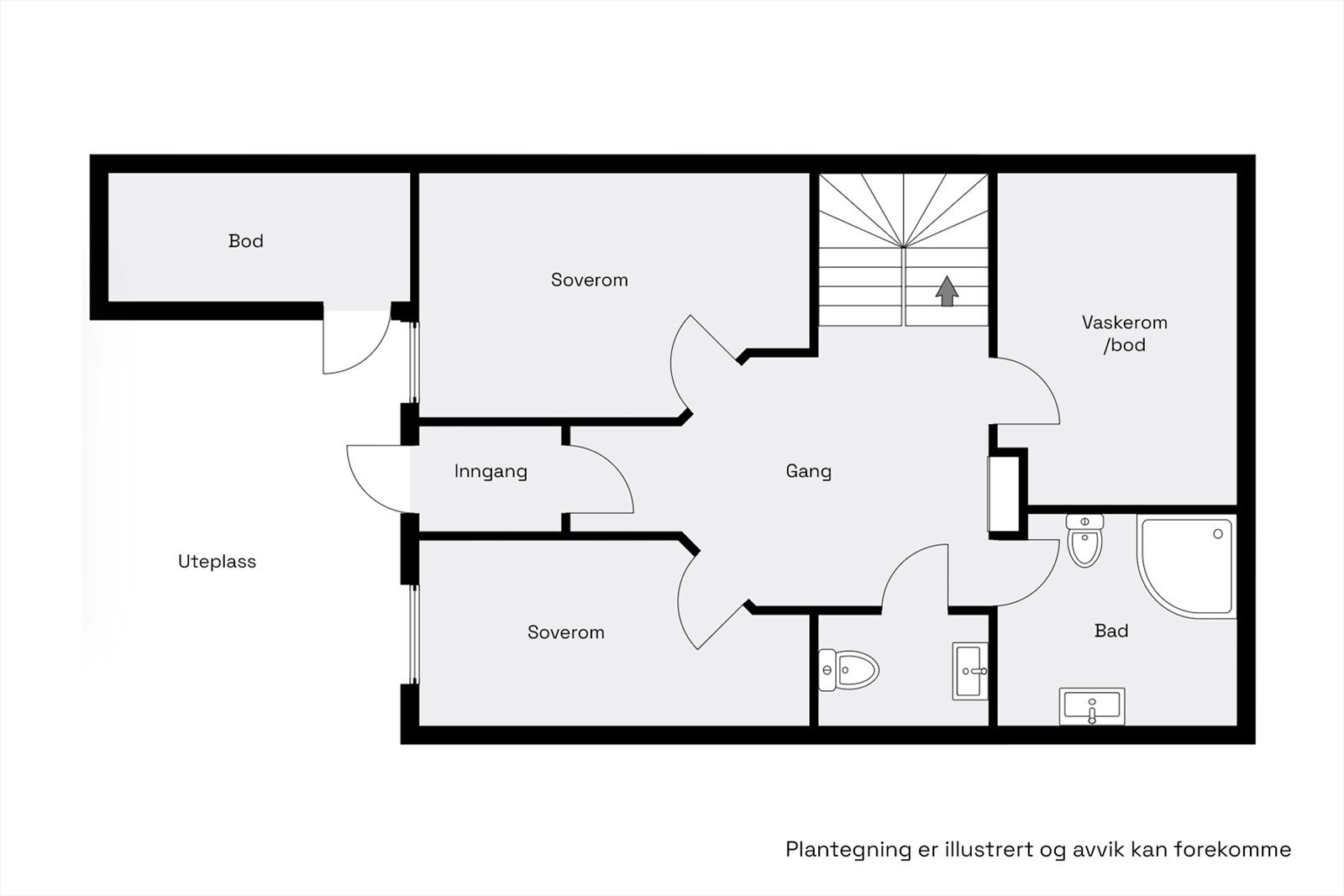 Planskisse | 1. Etasje Galleribilde
