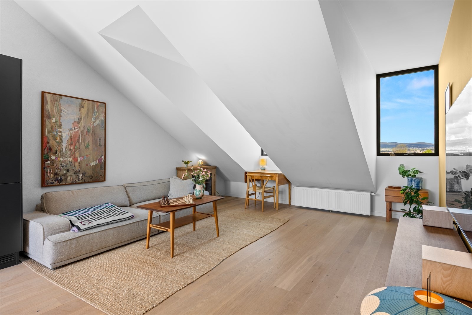 Stuen er naturlig nok fri for innsyn. Galleribilde