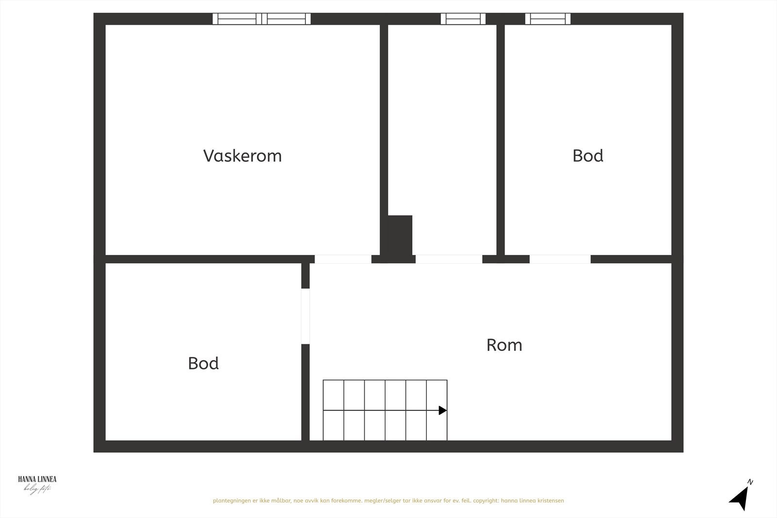Plantegning kjeller Galleribilde