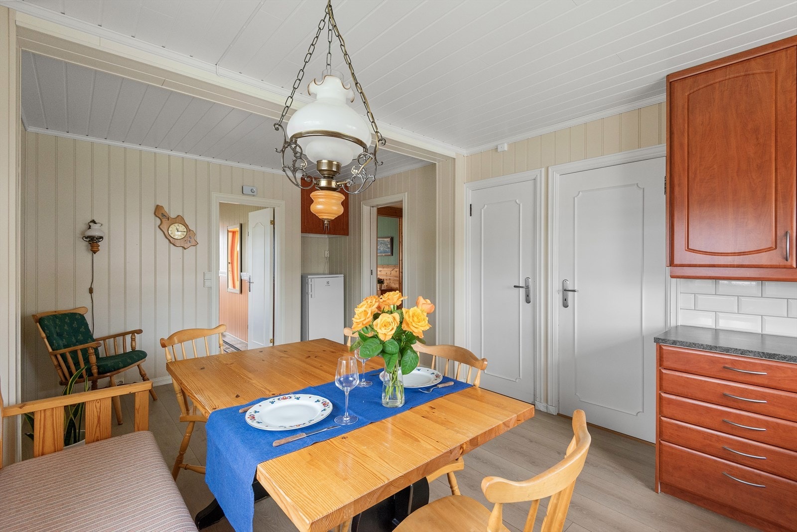 Kjøkken med god plass Galleribilde