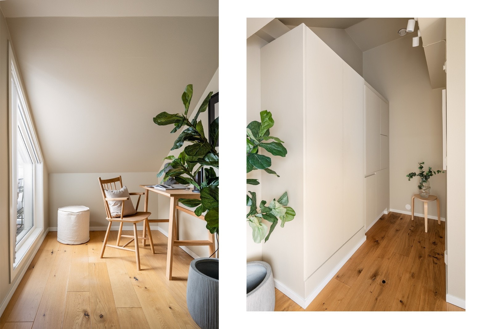 Her er det også rikelig med lagringsplass i den plassbygde garderoben Galleribilde