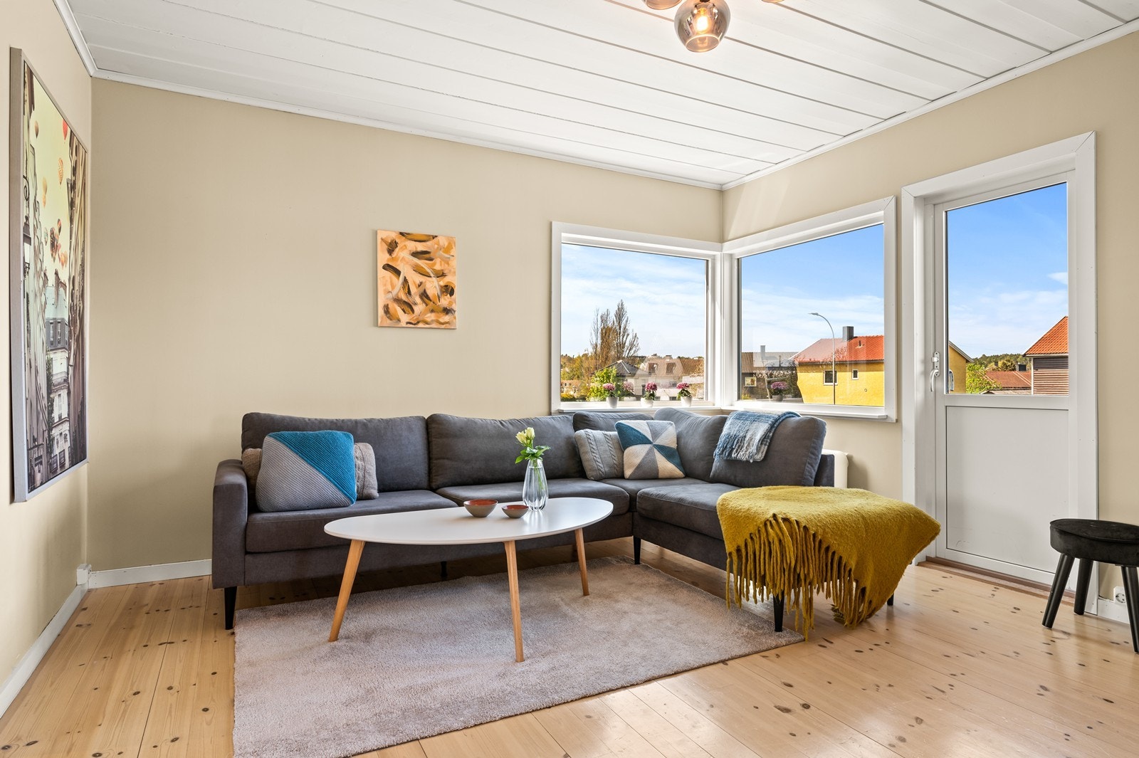 Vinduer med isolerglass i treramme ble satt inn i 2018. Galleribilde