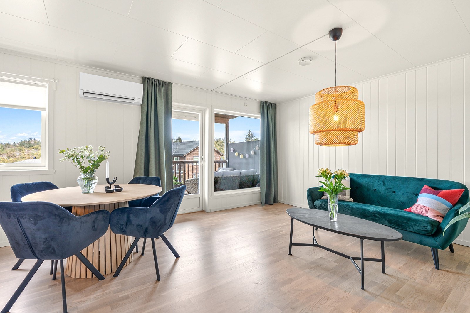 Leiligheten er oppført i 2017 og har en gjennomgående god standard. Galleribilde