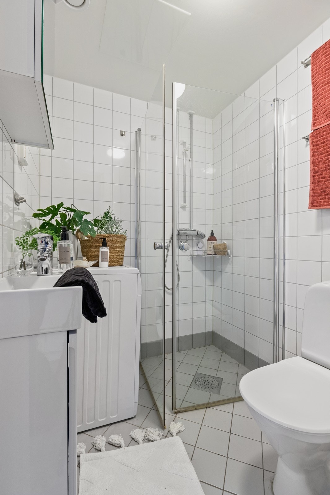 Bad har opplegg til vaskemaskin Galleribilde