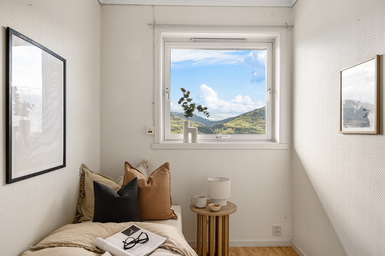 Soverom nr. 2 har plass til enkeltseng. Galleribilde