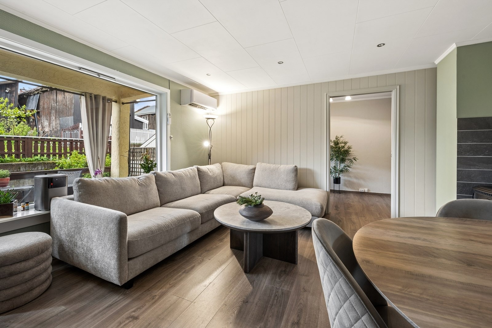 Gulvvarme i hele leiligheten. Galleribilde