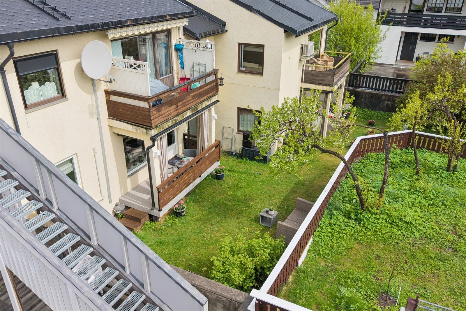 En flott "grønn oase, midt i byen". Galleribilde