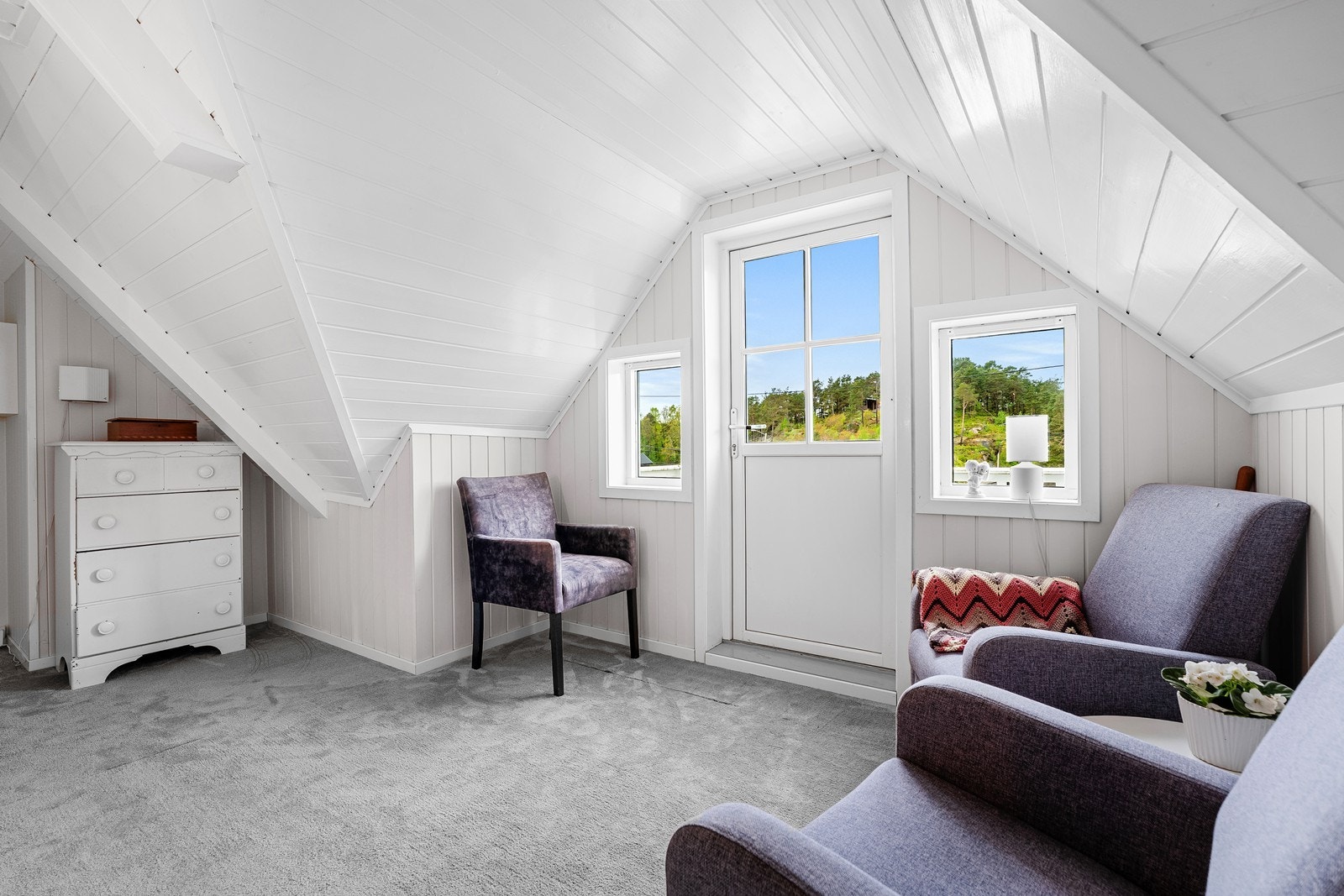 Loftstue Galleribilde