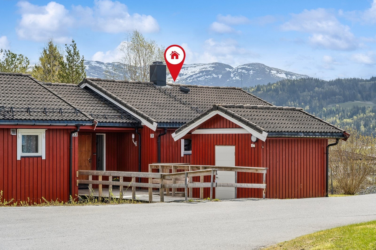 Sentral beliggende leilighet med pen utsikt Galleribilde