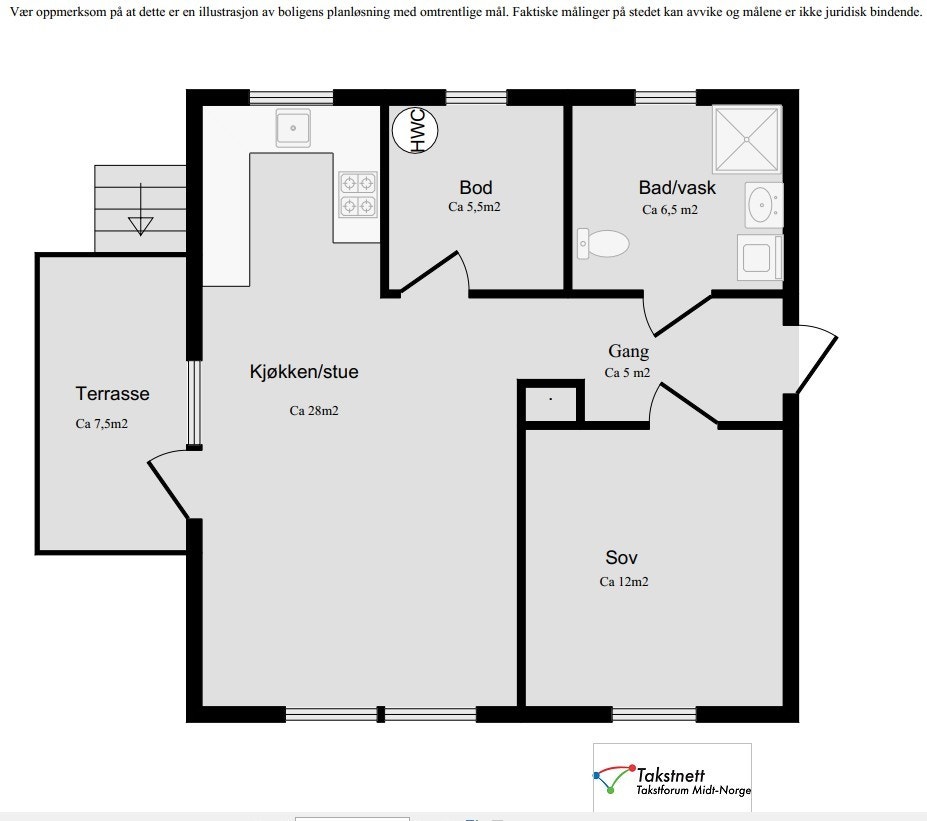 Planskisse - Velkommen til visning! Galleribilde