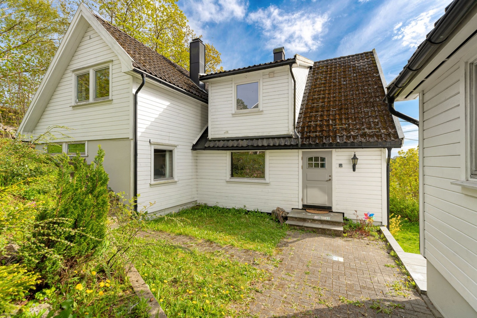Boligen er påbygget på 80-tallet. Galleribilde