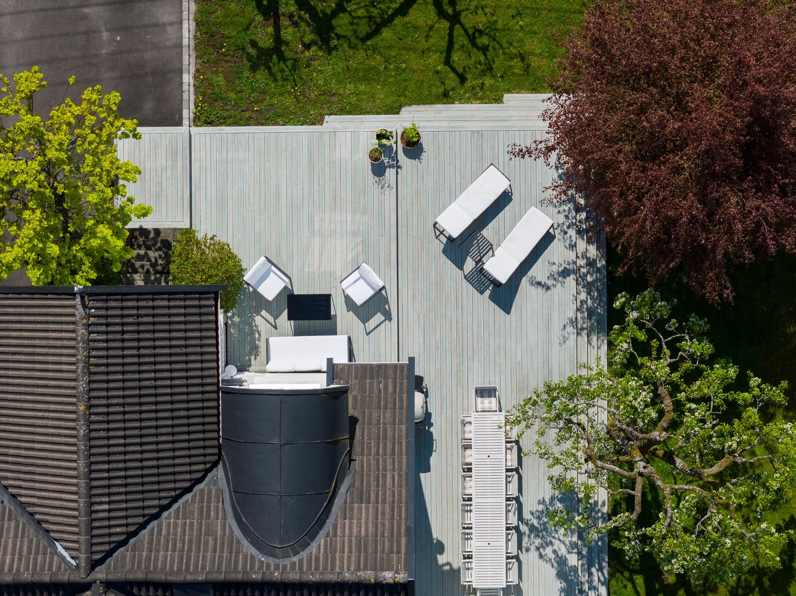 Stor terrasseplatting Galleribilde