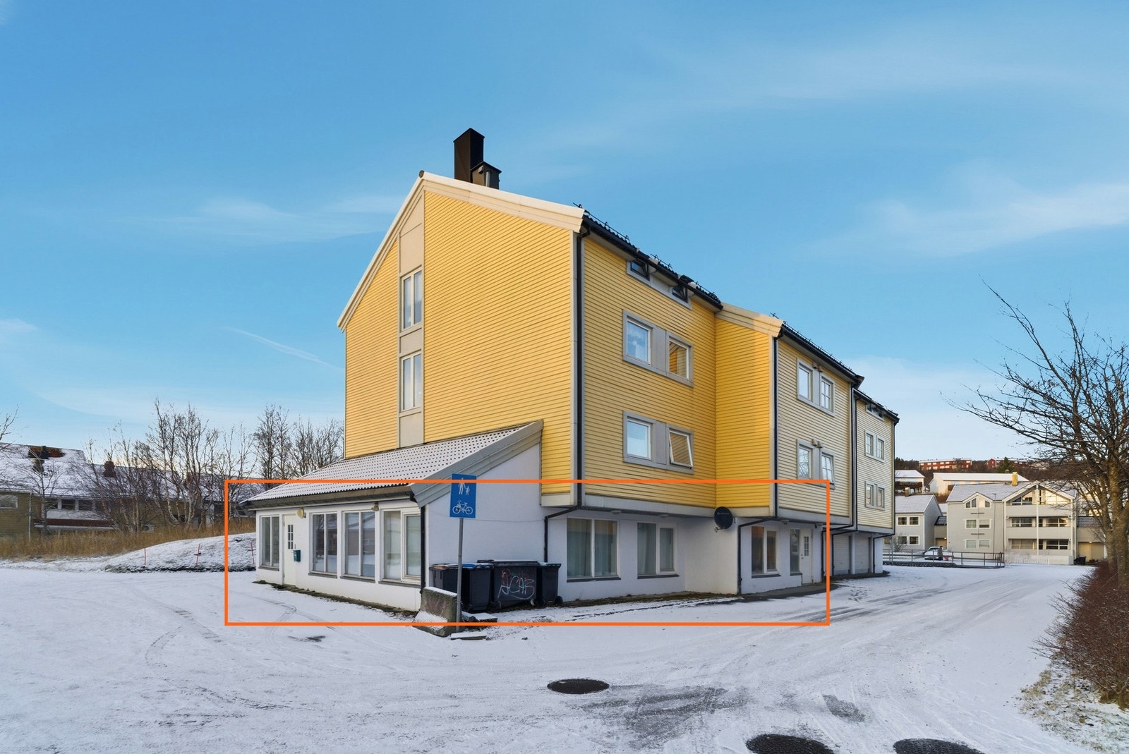Advanti & Partners Mørkved - Stor leilighet tilrettelagt for utleie | Godkjent for 5 hybelrom | 2 bad og vaskerom |