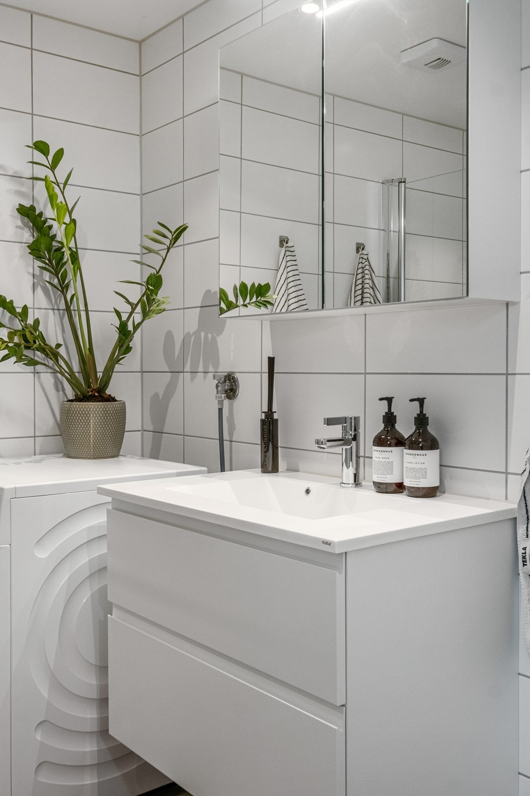 Badet er også tilknyttet anlegg for balansert ventilasjon, som sørger for god ventilasjon. Galleribilde