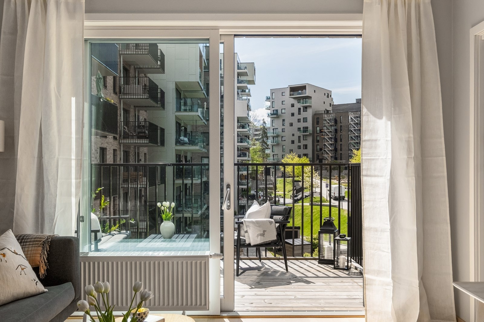 Leiligheten har også anlegg for balansert ventilasjon, som sørger for godt inneklima året rundt. Galleribilde