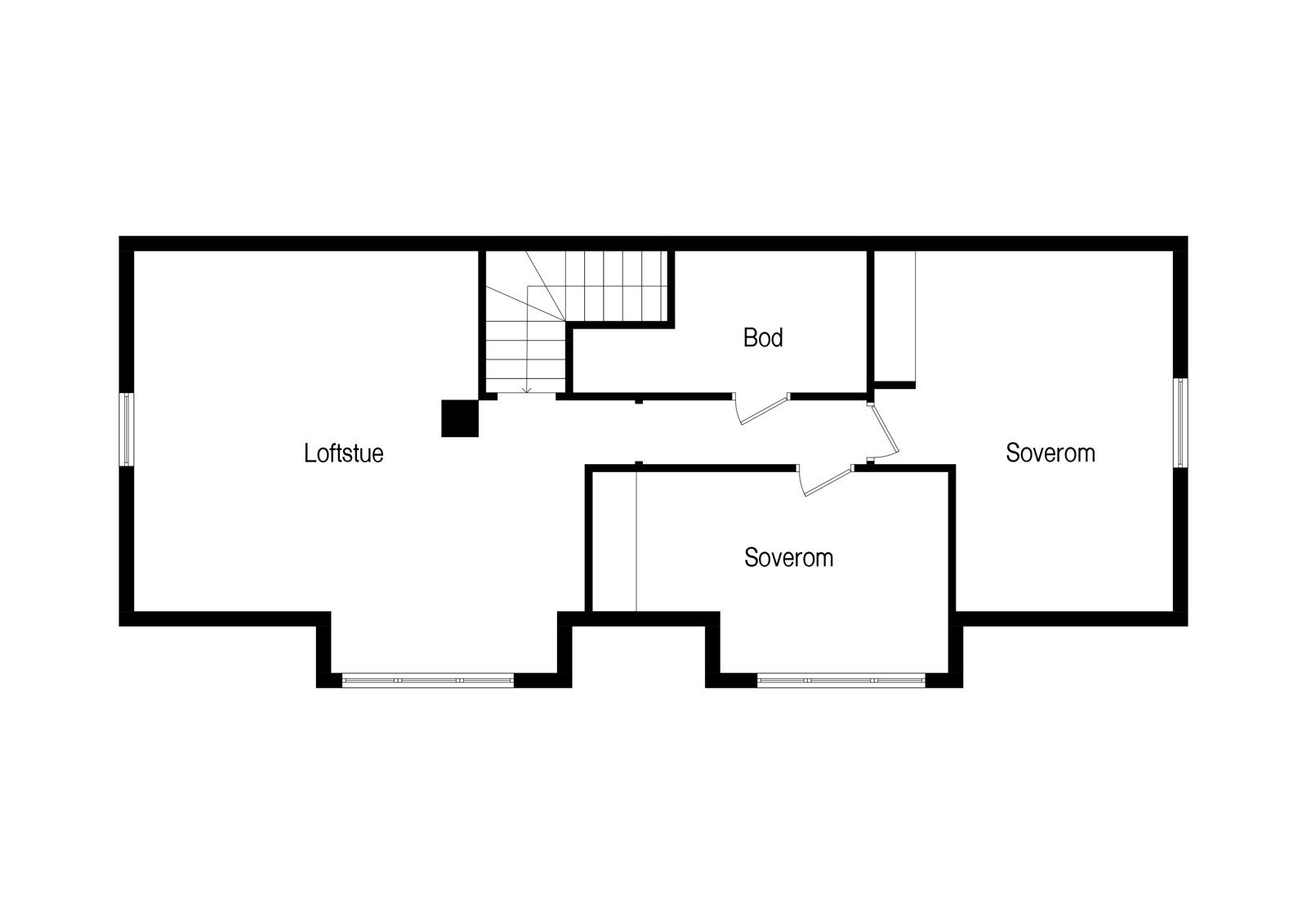 Loftsetasje Galleribilde