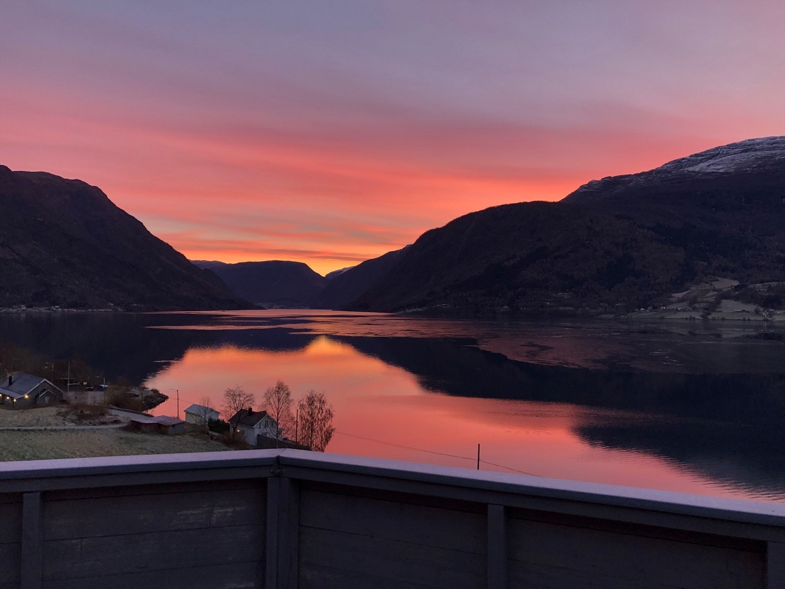 Tidlig soloppgang (privat bilde) Galleribilde