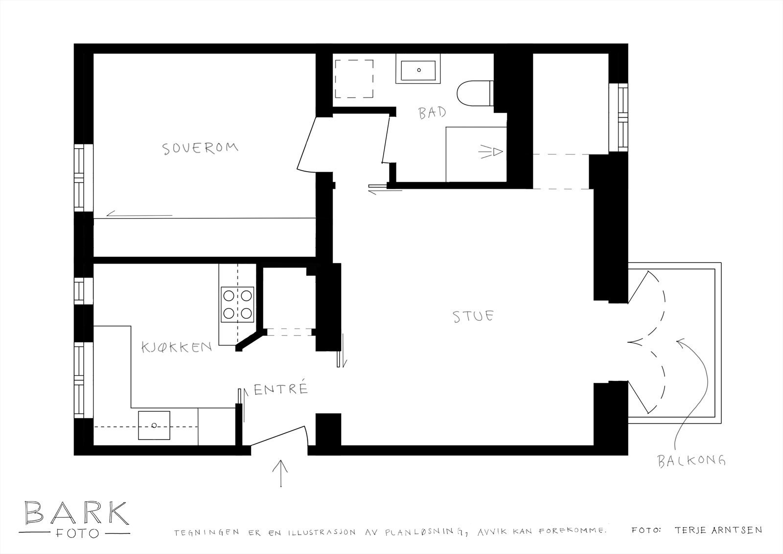 - Plantegning - Galleribilde